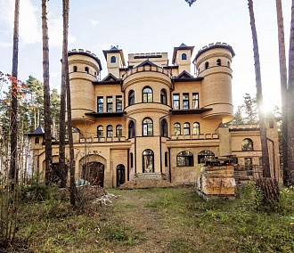 Замок с лифтом в Кудряшовском бору продают за 135 миллионов