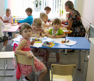 Свободные места остались в детсадах Новосибирска