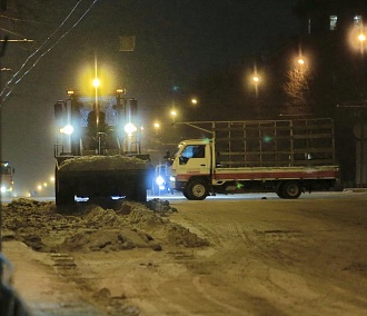116 аварий произошли из-за плохой уборки снега в Новосибирске