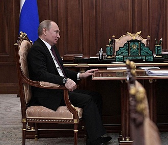Путин похвалил игру хоккейной «Сибири»