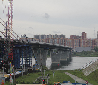 Сдачу четвёртого моста в Новосибирске отодвинули на декабрь 2025 года