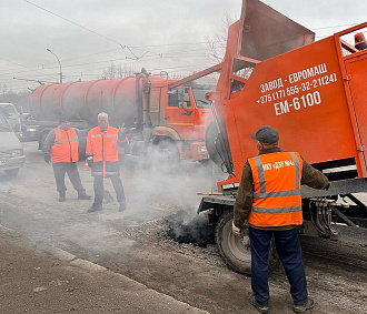 Борющийся с ямами рециклер экономит средства на ремонт дорог