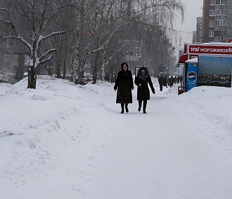 Аномальные морозы до −27 градусов идут в Новосибирск