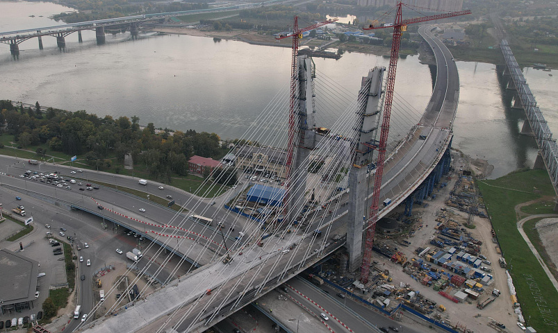 Группа «ВИС» обозначила летний фронт работ на 4-м мосту в Новосибирске