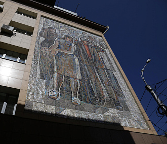 Советскую мозаику на Красном проспекте признают культурным наследием