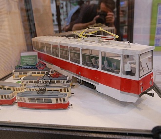 Трамвай 1934 года показали в музее ГЭТ в Новосибирске