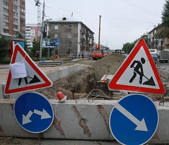 Улицы Орджоникидзе, Урманова и Левитана сузили в Новосибирске