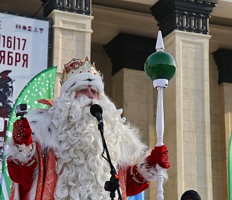 Дед Мороз из Великого Устюга едет в Новосибирск