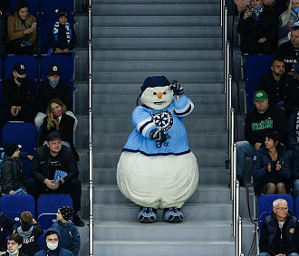 Хоккейный клуб «Сибирь» отправил Снеговика в отставку