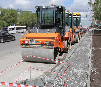 800 миллионов дали Новосибирску на ремонт дорог по нацпроекту БКД