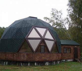 Необычный купольный дом выставили на продажу в Кольцово