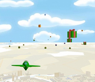 2ГИС запустил новогоднюю онлайн-игру с полётами над Новосибирском