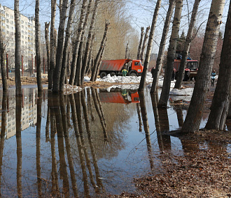 Режим повышенной готовности ввели из-за паводка в Новосибирской области