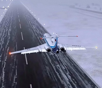 Как самолёт с отказавшими двигателями сел в Новосибирске