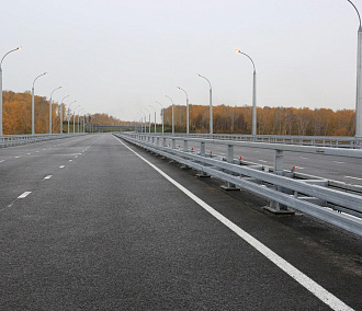 Двухполосную дорогу к СКИФу под Новосибирском достроят в этом году