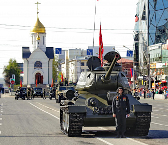 От парада до салюта: интересные события Дня Победы — 2021 в Новосибирске
