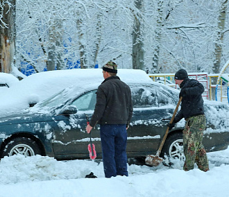 Снегопады в Новосибирске побили вековой рекорд