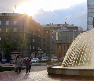 «Это был караул!»: фонтан в Новосибирске отогревали кипятком