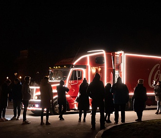 Новогодний грузовик Coca-Cola приедет в Новосибирск