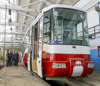 Первый «белорусский» трамвай выйдет на маршрут в Новосибирске к лету