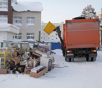 На 19 рублей стал ниже тариф на вывоз мусора в Новосибирске