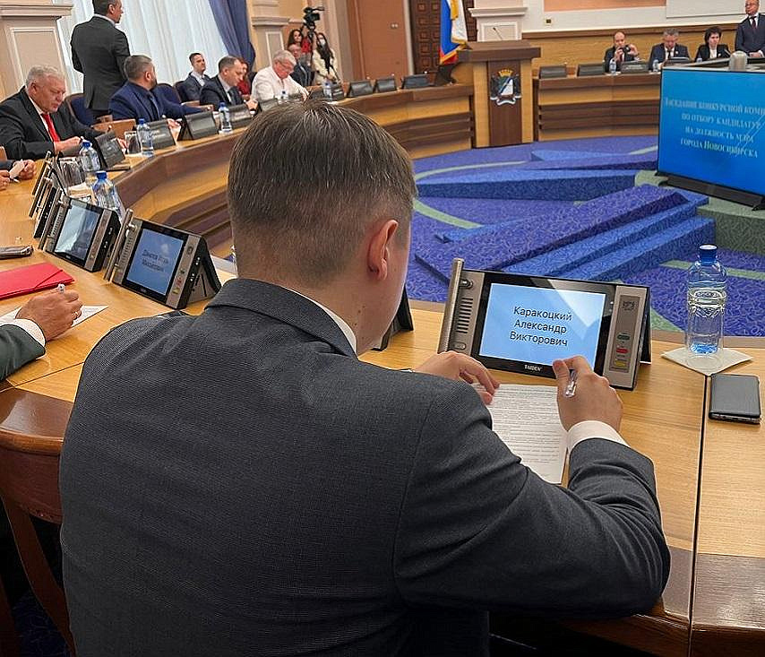 Полтора часа дали на тестирование кандидатам в мэры Новосибирска
