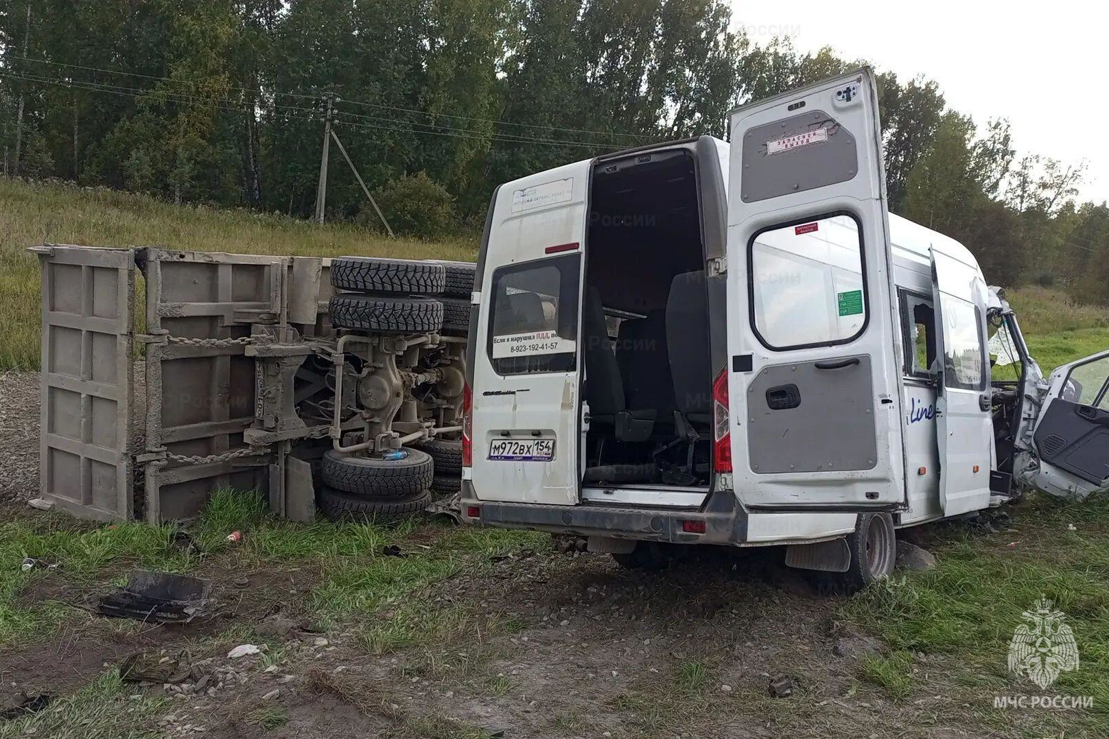 Арестовали предполагаемого виновника ДТП с автобусом под Новосибирском