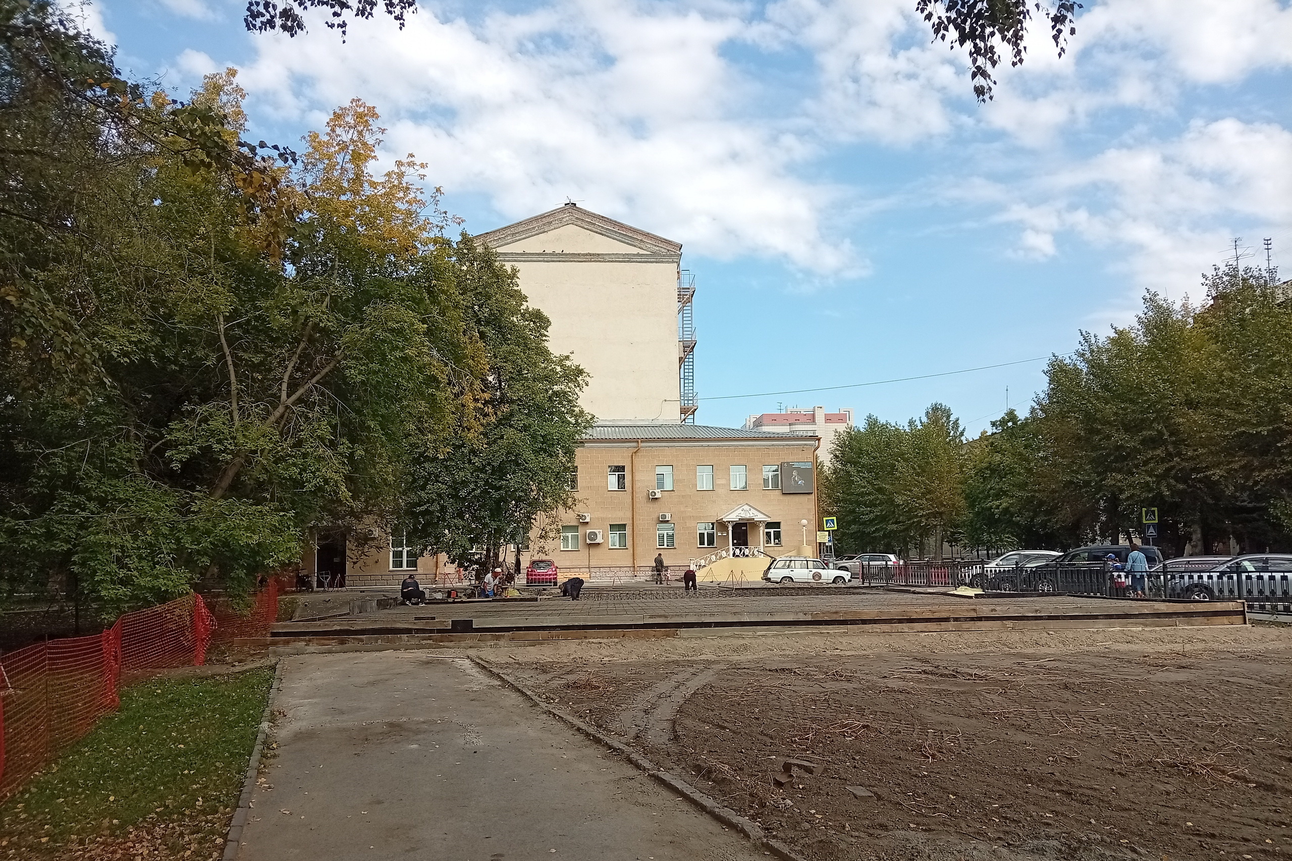 Площадку под новый корпус музыкального театра готовят в Новосибирске