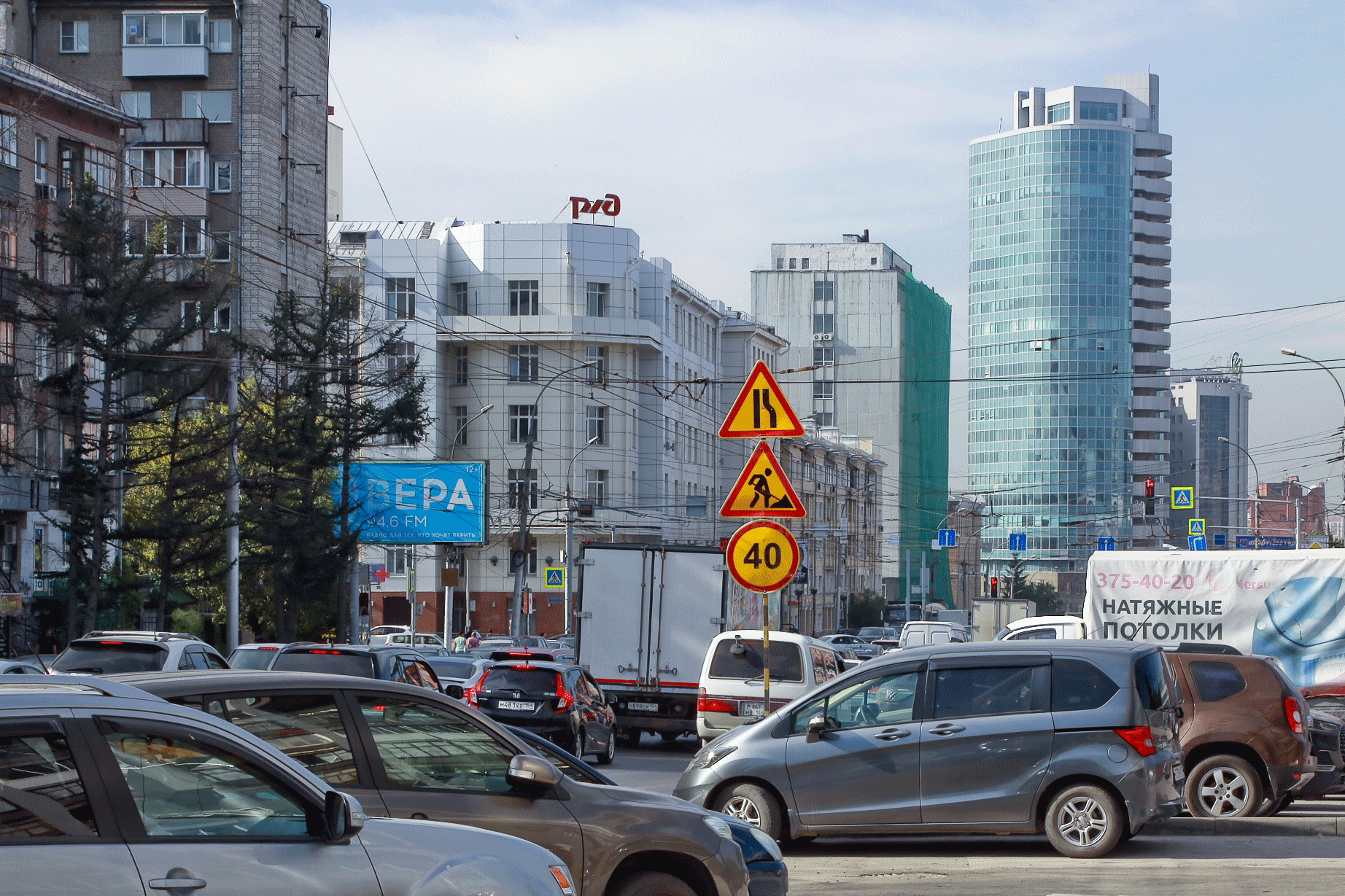 Энергетики открыли движение по проспекту Димитрова в Новосибирске