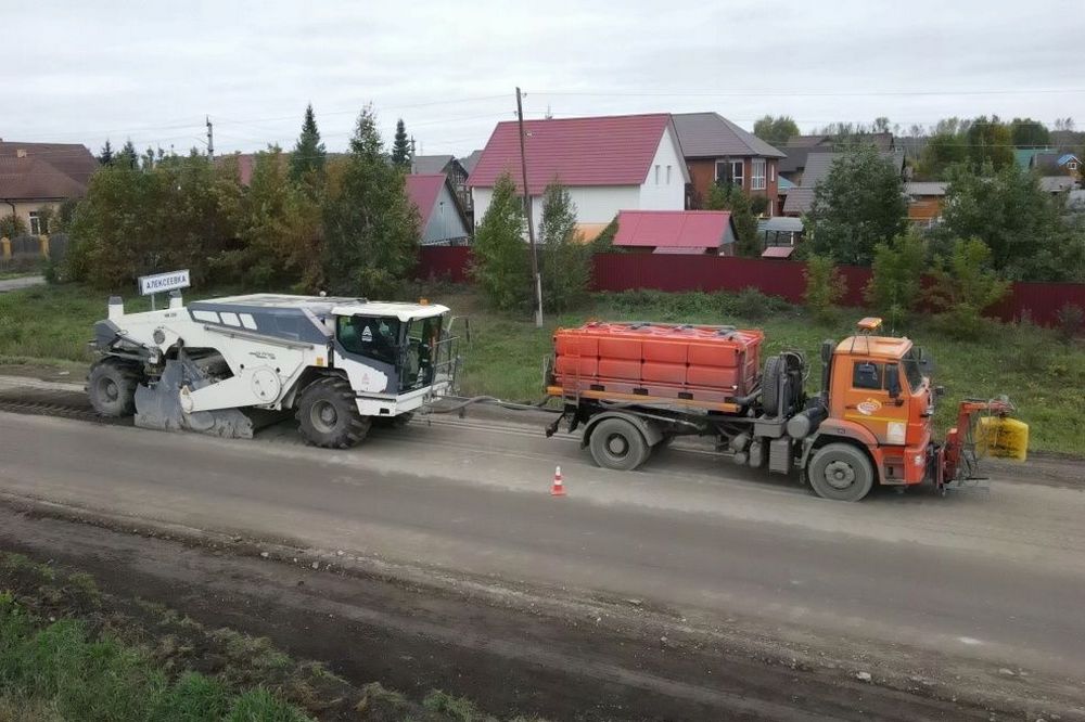 150 тонн золы с ТЭЦ-3 засыпали в основание автодороги под Новосибирском