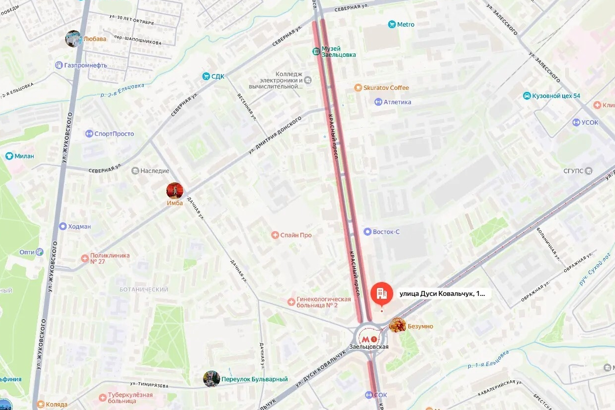 Новые камеры заработали на Красном проспекте в Новосибирске