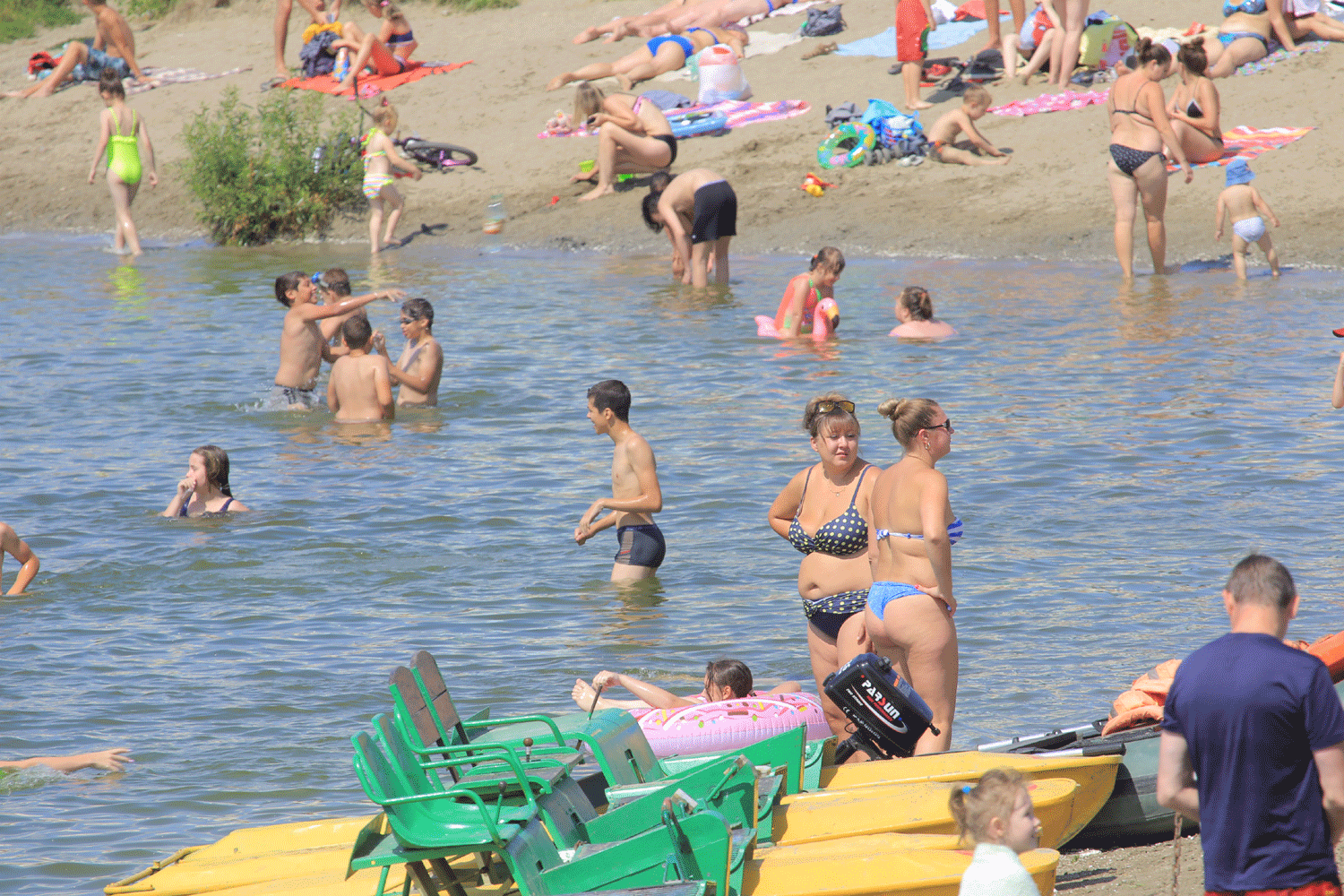 Санврачи взяли 263 пробы воды и песка на пляжах Новосибирска