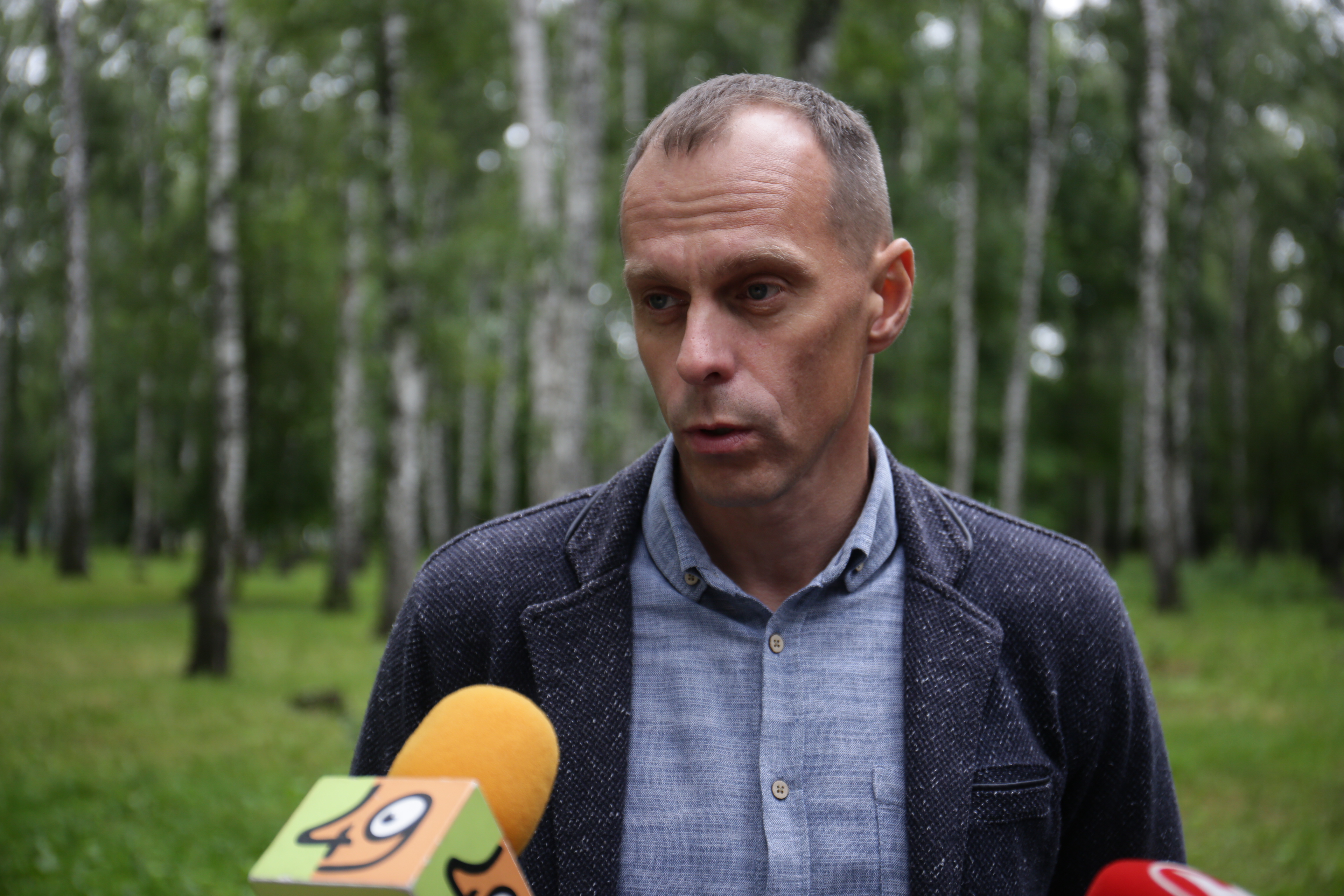 Заместитель директора Горзеленхоза Роман Ваганов