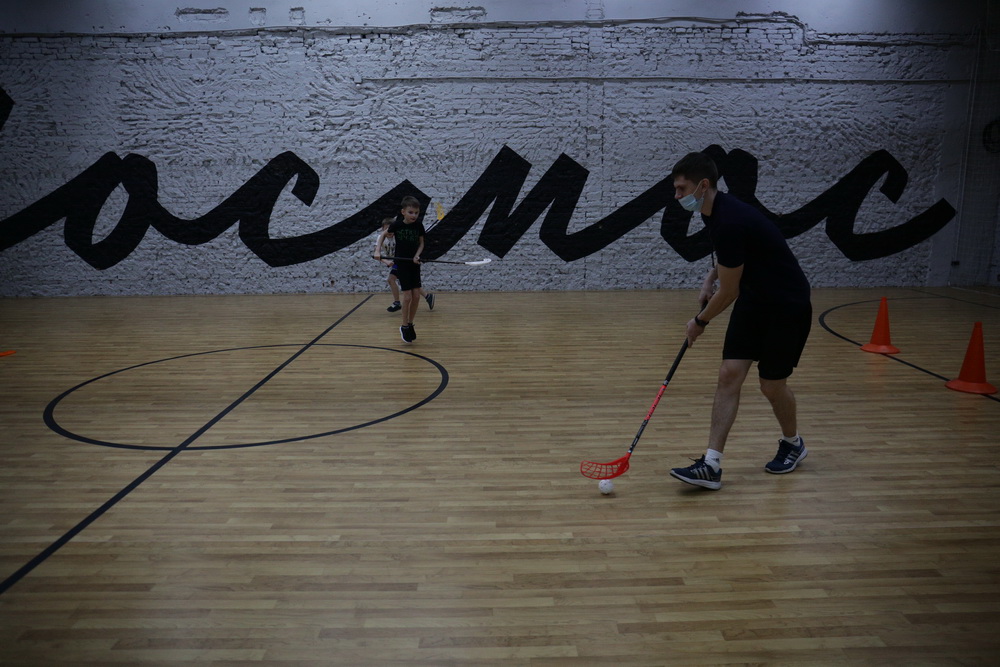 В центре хоккейного мастерства «Космос»