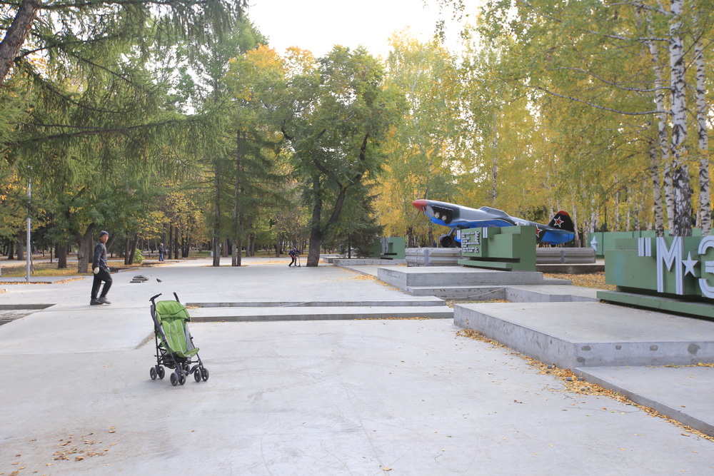 Сквер Славы. Сентябрь 2019 года