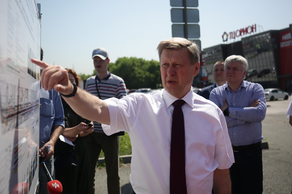 Ремонт улицы Петухова. Июнь 2021 года