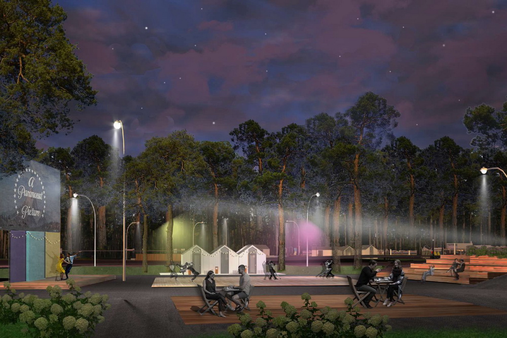 Дизайн-проект благоустройства Заельцовского парка