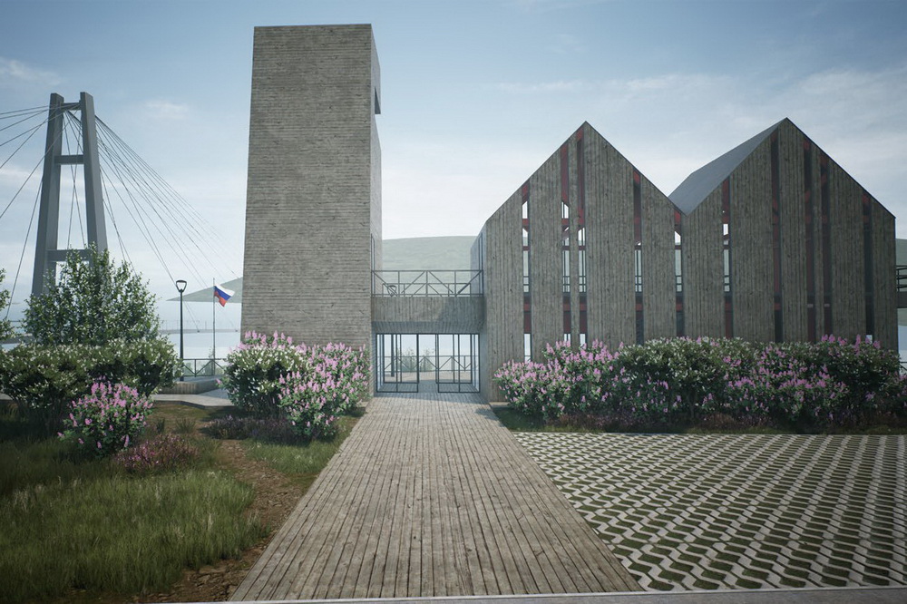 Каким будет парк на берегу реки Ини