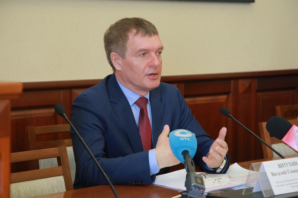 Пресс-конференция Виталия Витухина