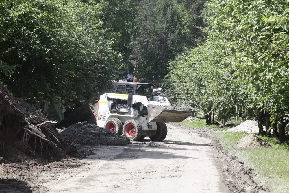 Реконструкция Заельцовского парка. Июль 2021 года
