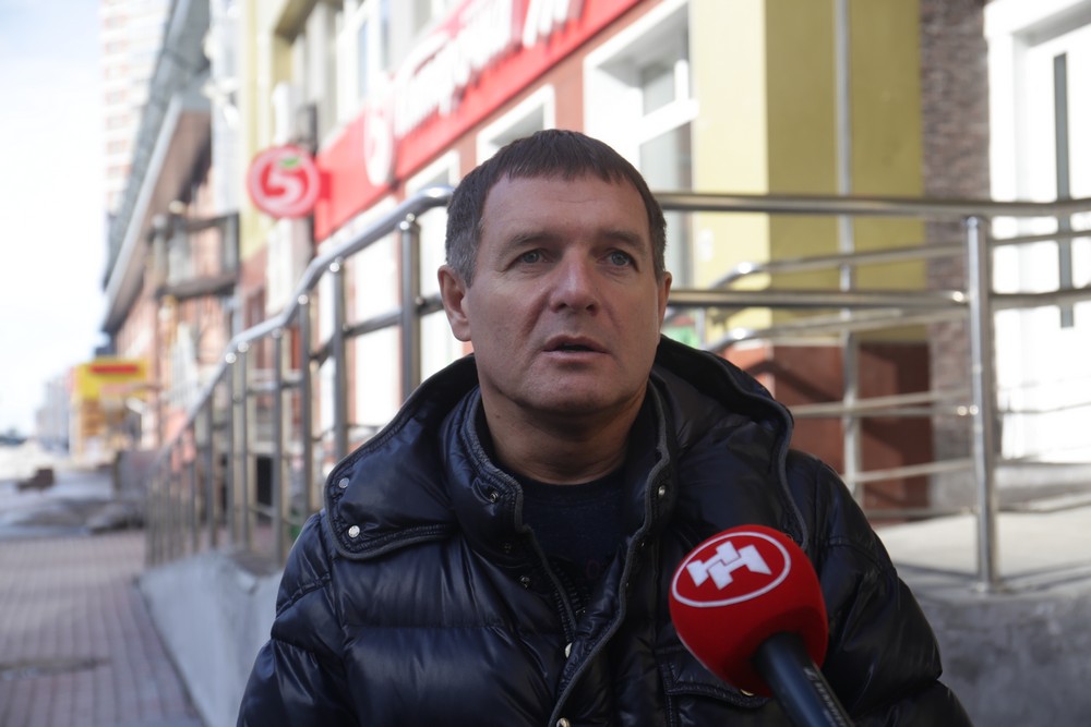 Начальник управления потребительского рынка мэрии Новосибирска Виталий Витухин