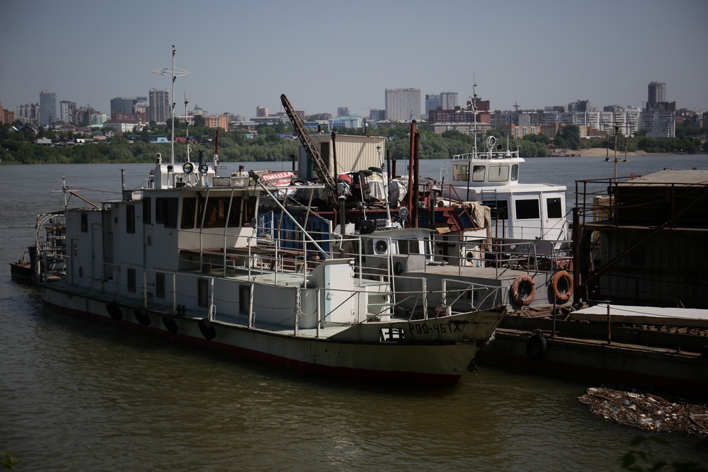 Корабельное кладбище в Затоне