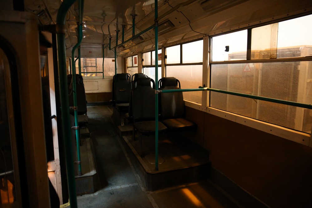 Один из тверских троллейбусов до ремонта