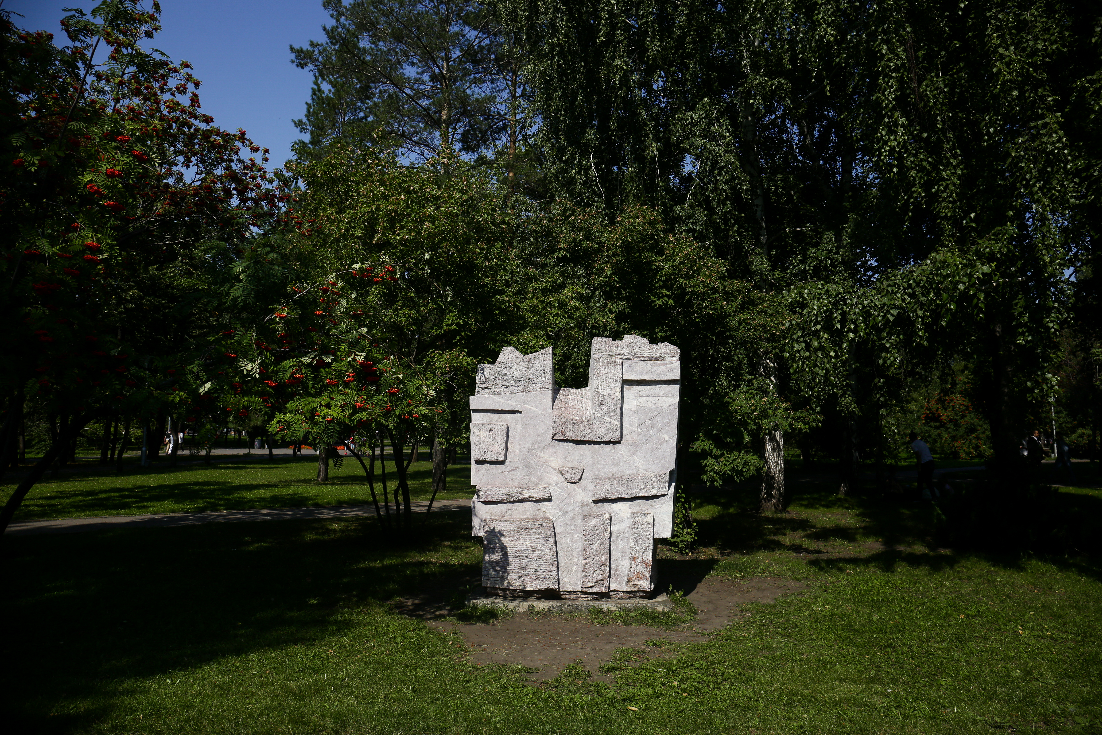 Первомайский сквер. Август 2021 года