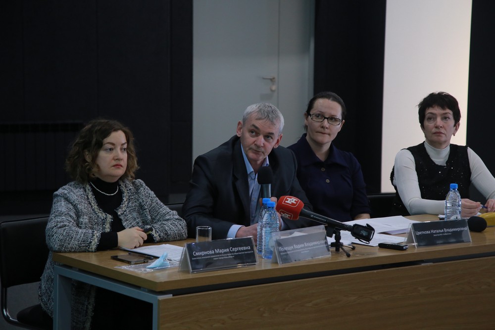 На пресс-конференции по итогам работы управления по благоустройству общественных пространств в 2020 году