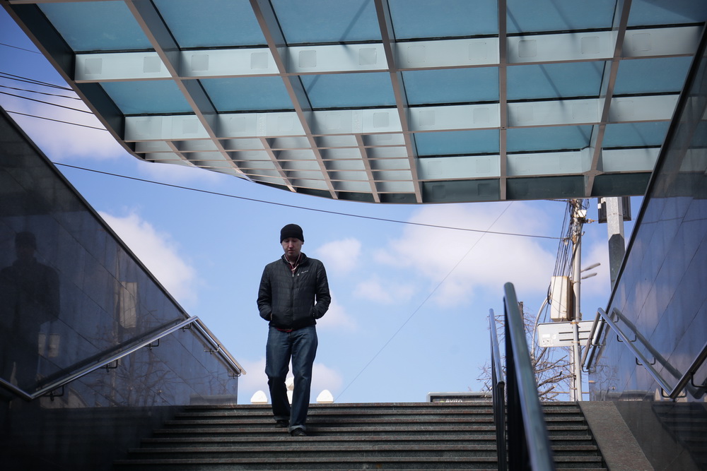 Переход на площади Ленина после ремонта. Апрель 2021 года