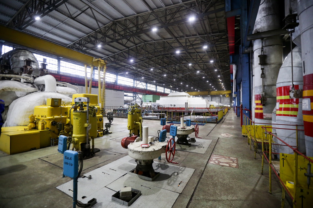 Ремонт на ТЭЦ-5. Сентябрь 2021 года