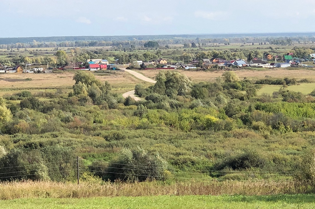 Место расположения Чаусского острога