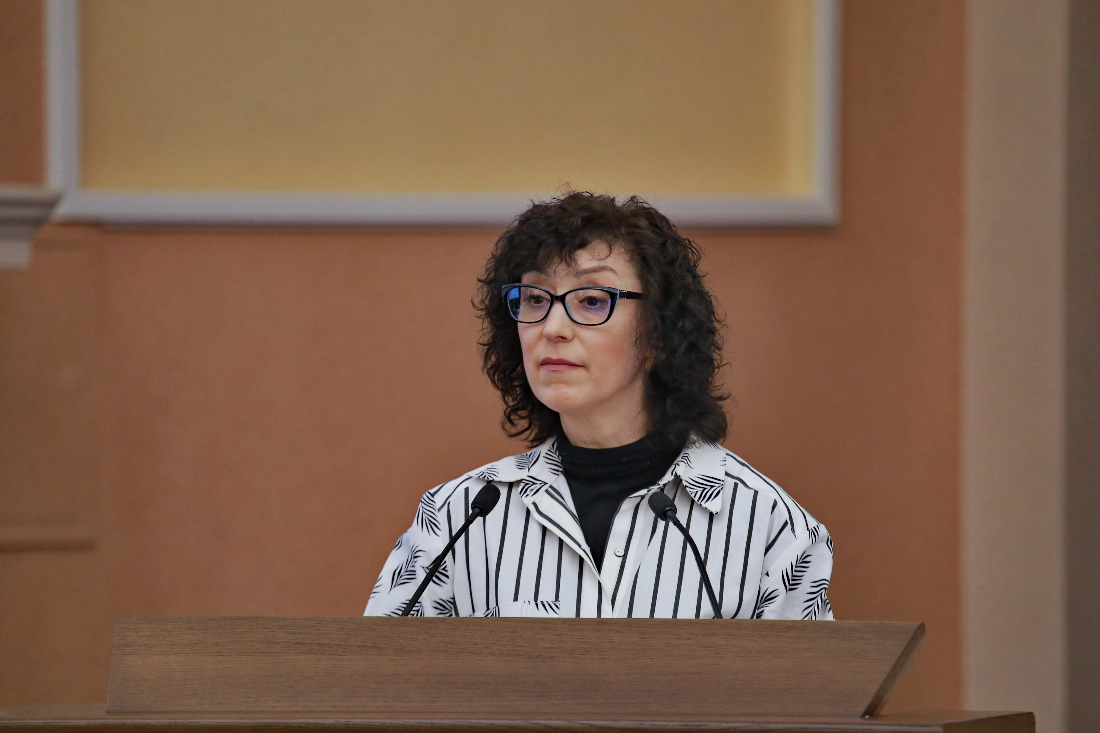 Тотальный диктант на Красном проспекте, 34. Диктатор Светлана Потёмкина