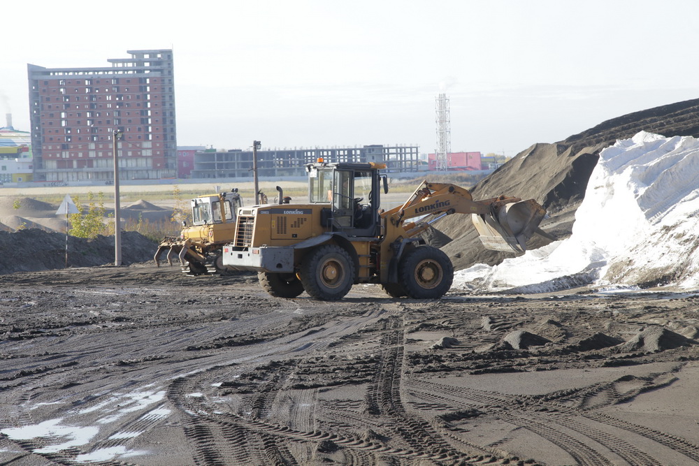 Подготовка противогололёдной смеси